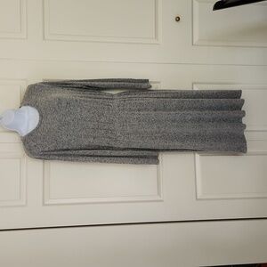 Old Navy Dress Women's L Gray Long Sleeve Sweater Dress